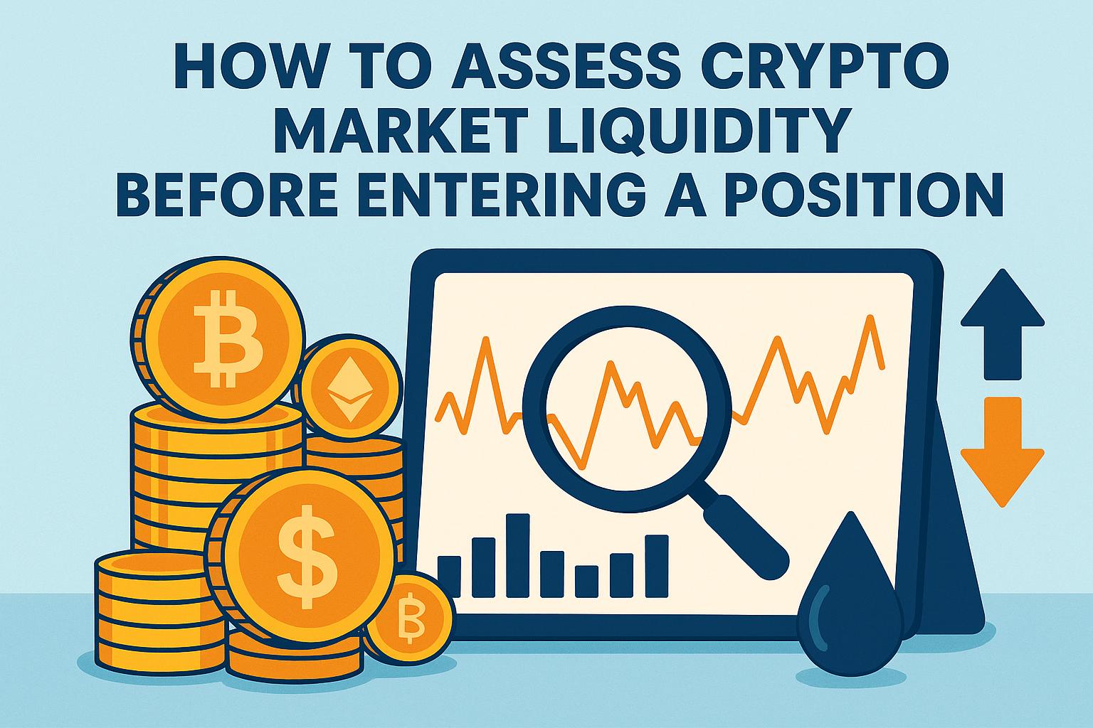 How to Assess Crypto Market Liquidity Before Entering a Position