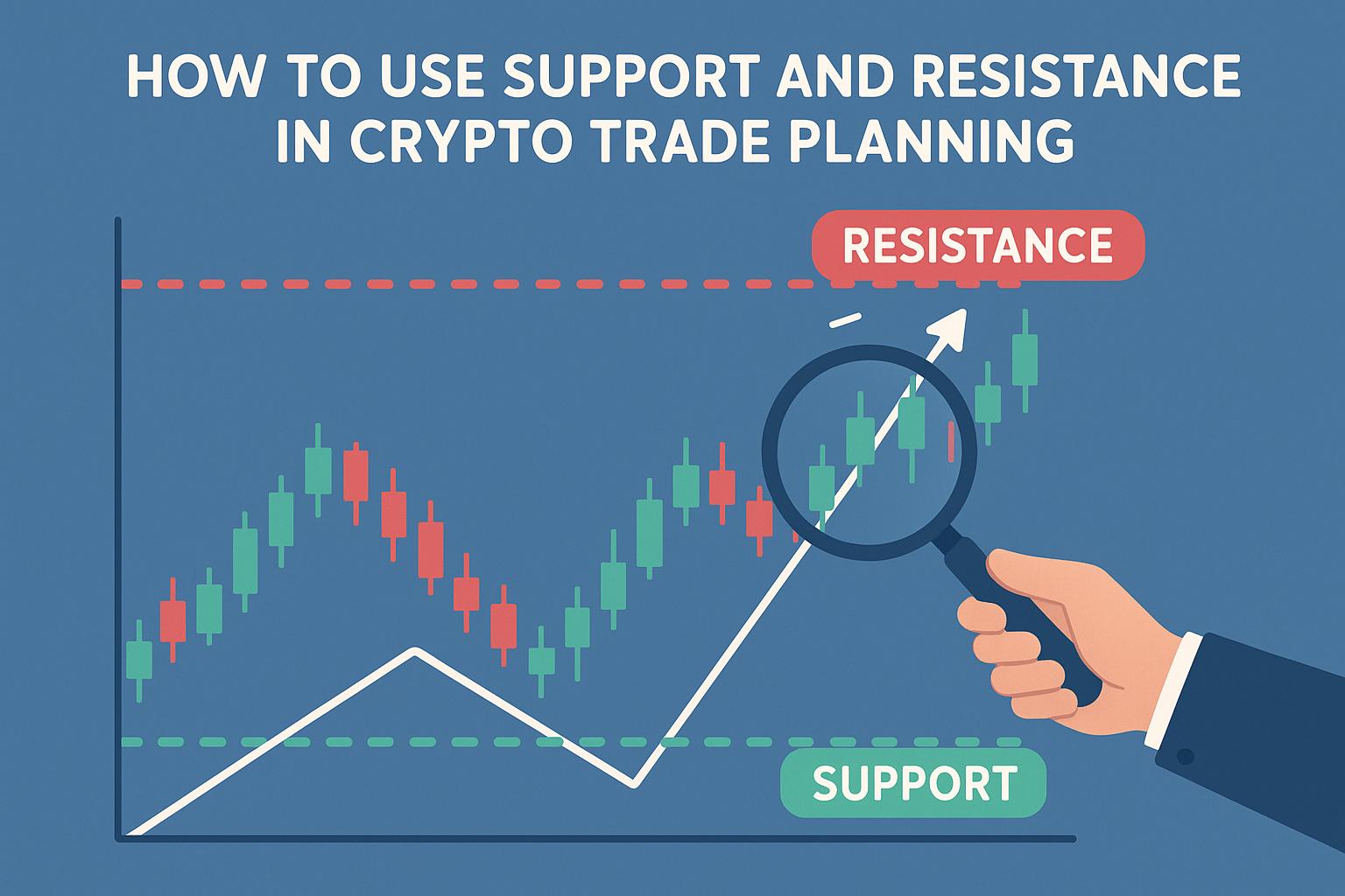 How to Use Support and Resistance in Crypto Trade Planning